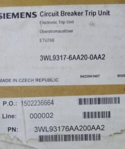 SIEMENS Circuit Breaker Trip Unit ETU76B Module