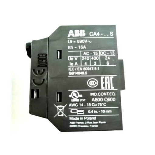 ABB Auxiliary Switch Block