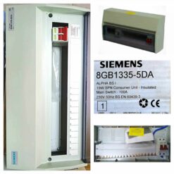Siemens consumer unit