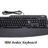 IBM English and Arabic full width USB keyboard