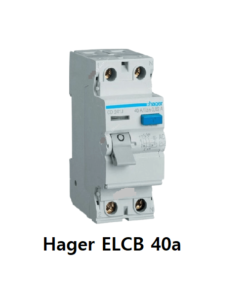 Hager Brand ELCB 2 Pole 40 ampere