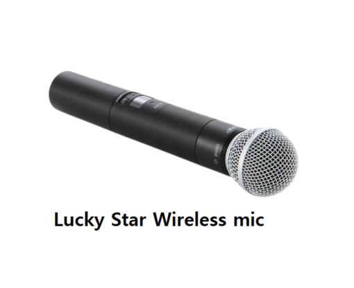 Lucky Star Wireless Mic black LS-733