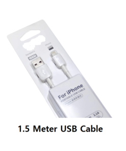 1.5 Meter USB Charging cable for I phone / I pad