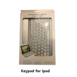 Bluetooth Keyboard & Cover for Apple iPad Air White