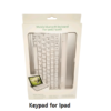 Bluetooth Keyboard & Cover for Apple iPad Air White