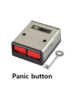 Double push panic button