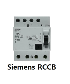 Siemens brand 4 Pole RCCB 25-32-40-63 ampere