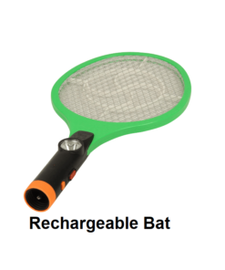 Rechargeable Insects killing bat with torch light