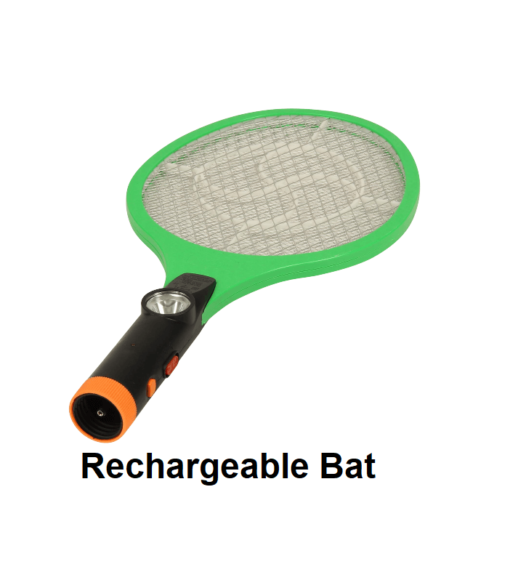 Rechargeable Insects killing bat with torch light
