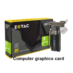nVIDIA Graphics Card ZOTAC GeForce GT 710 2GB DDR3