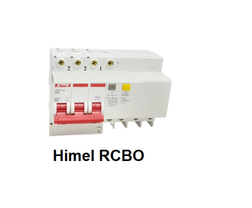 HIMEL Brand HDB3wLE C63 3Pole+N 300mA RCBO