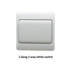 Click UK 10A 1 Gang 2 Way Wide Rocker Switch